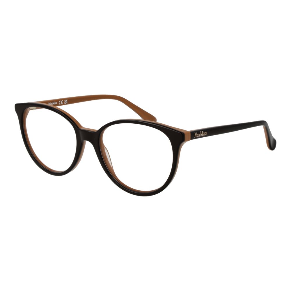 Max Mara Brown Unisex Optical Frames